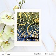 Clematis Jingle Bells - Embossing Folder