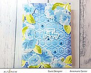Hexagon Gems - 3D Embossing Folder