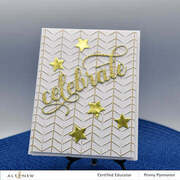 Tiled Chevron - 3D Embossing Folder