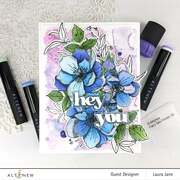 Fairy Tale Florals - 3D Embossing Folder, different perspective #1. Select this picture to zoom in