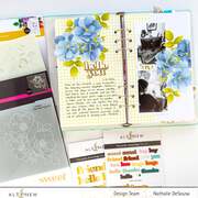 Fairy Tale Florals - 3D Embossing Folder, different perspective #3. Select this picture to zoom in