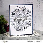 Ornamental Feature - 3D Embossing Folder