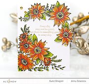 Floral Dahlia - Clear Stamp