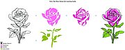 Fairy Tale Rose - Clear Stamp