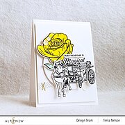 Fairy Tale Rose - Clear Stamp