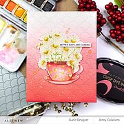 Paint-A-Flower - Chamomile Outline - Clear Stamp
