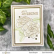 Gardenia Duo - Clear Stamp Set
