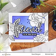 Gardenia Duo - Clear Stamp Set