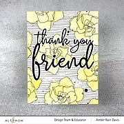 Gardenia Duo - Clear Stamp Set