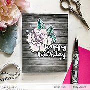 Gardenia Duo - Clear Stamp Set