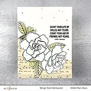 Gardenia Duo - Clear Stamp Set