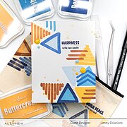 Doodled Triangles - Clear Stamp Set