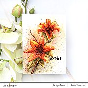 Inky Lily - Layering Stamp Set