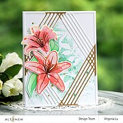 Inky Lily - Layering Stamp Set