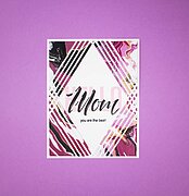 Modern Hello - Clear Stamp Set