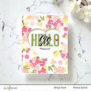 Modern Hello - Clear Stamp Set