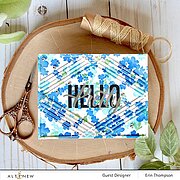 Modern Hello - Clear Stamp Set