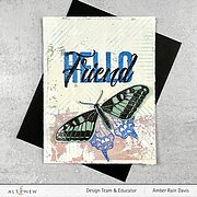 Modern Hello - Clear Stamp Set