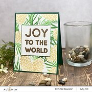 Joy to the World Typography - Layering Stamp Set