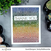 Illusion Diamonds - Clear Stamp, different perspective #1. Select this picture to zoom in