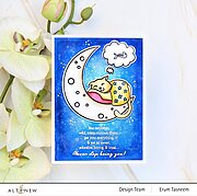 Dreamy Cat - Stamp and Die Set