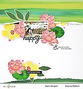 Build-A-Flower - Indian Lotus Layering - Stamp and Die Set