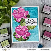 Build-A-Flower - Indian Lotus Layering - Stamp and Die Set