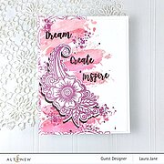 Painted Rainbow - Clear Stamp and Die