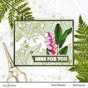Tropical Jungle - Clear Stamp and Die