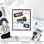 I Really Miss You - Stamp and Die Set