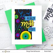 I Really Miss You - Stamp and Die Set