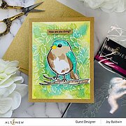 Bird of the Woods - Layering Stamp and Die Set