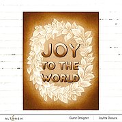 Joy to the World Typography - Layering Stamp and Die Set