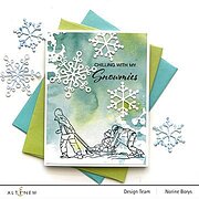 Cozy Winter Vibes - Stamp and Die