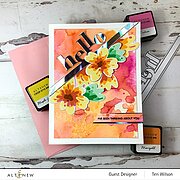 Tiny Sentiments Hello - Stamp and Die Set