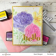 Tiny Sentiments Hello - Stamp and Die Set
