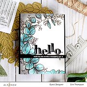 Tiny Sentiments Hello - Stamp and Die Set