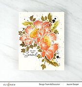 Build-A-Flower - Candystripe Cosmos - Stamp and Die