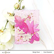 Quaint Blooms - Clear Stamp and Die Set