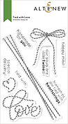 Tied with Love - Clear Stamp and Die Set