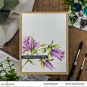 Giant Bellflower - Build-A-Flower - Layering Stamp and Die