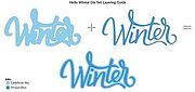 Hello Winter - Stamp and Die