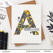 All Things A - Stamp and Die Set