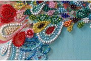 Colored Tail - Bead Embroidery Kit, different perspective #1. Select this picture to zoom in