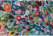 Colored Tail - Bead Embroidery Kit, different perspective #2. Select this picture to zoom in
