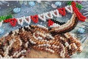 Christmas Goby - Bead Embroidery Kit, different perspective #1. Select this picture to zoom in
