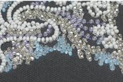 Lace Star - Bead Embroidery Kit, different perspective #1. Select this picture to zoom in