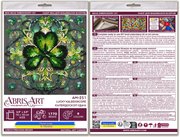 Lucky Kaleidoscope - Bead Embroidery Kit, different perspective #2. Select this picture to zoom in