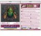Emerald Beetle - Bead Embroidery Kit, different perspective #2. Select this picture to zoom in