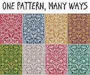 Floral Sampler - PDF Cross Stitch Pattern